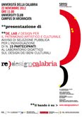 Re.design calabria / De_Lab